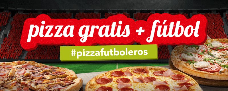 telepizza_es's tweet photo. RT Si quieres #PizzasGratis 🍕 + Código Fútbol https://t.co/f22UzmaG3P