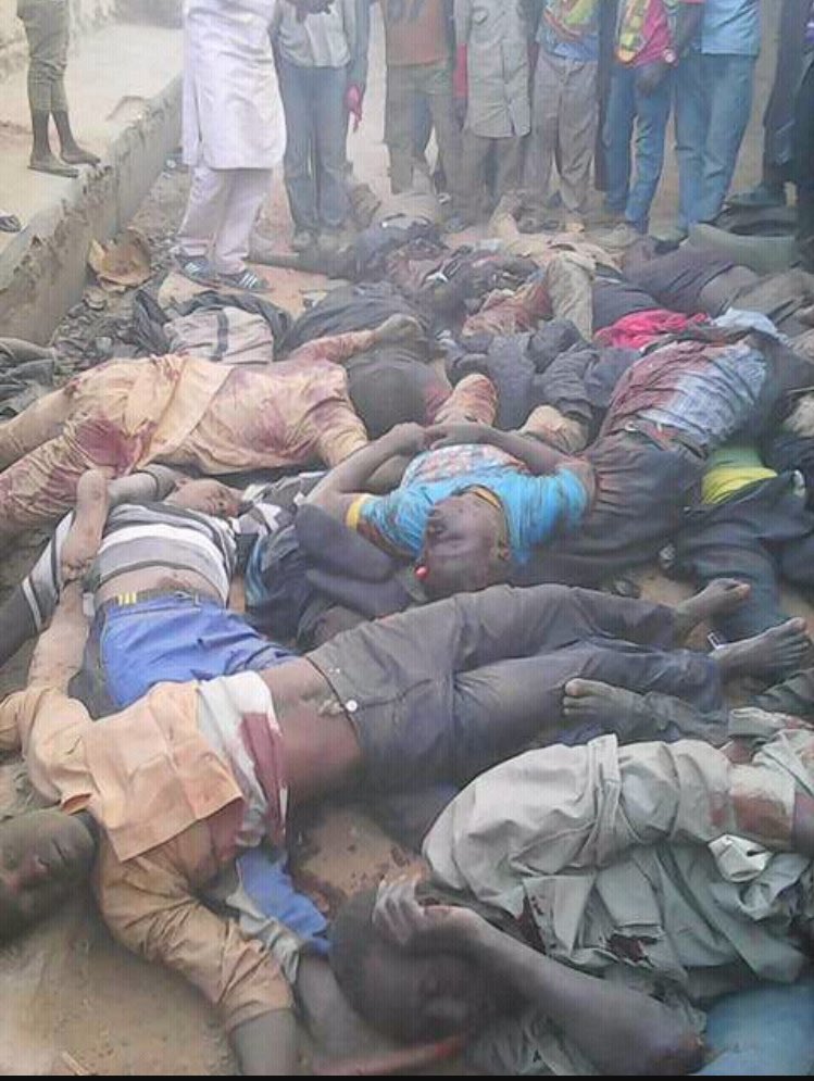 Tutsy22's tweet photo. No govt in the world kills its people, unless it's led by crazy leaders!!! π‘
#ZariaMassacre
#IPOBKillings
#OtodoGbame
#234IDPs
#ArbaeenTrek https://t.co/m7PTNMpK9v