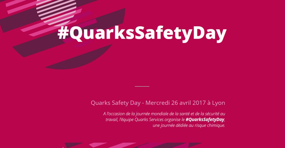 safely_do's tweet photo. On vous parlera #stockage au #laboratoire et de plein d'autres choses. Vous venez ? #risquechimique #santétravail  #QuarksSafetyDay https://t.co/fQUd8ecctT