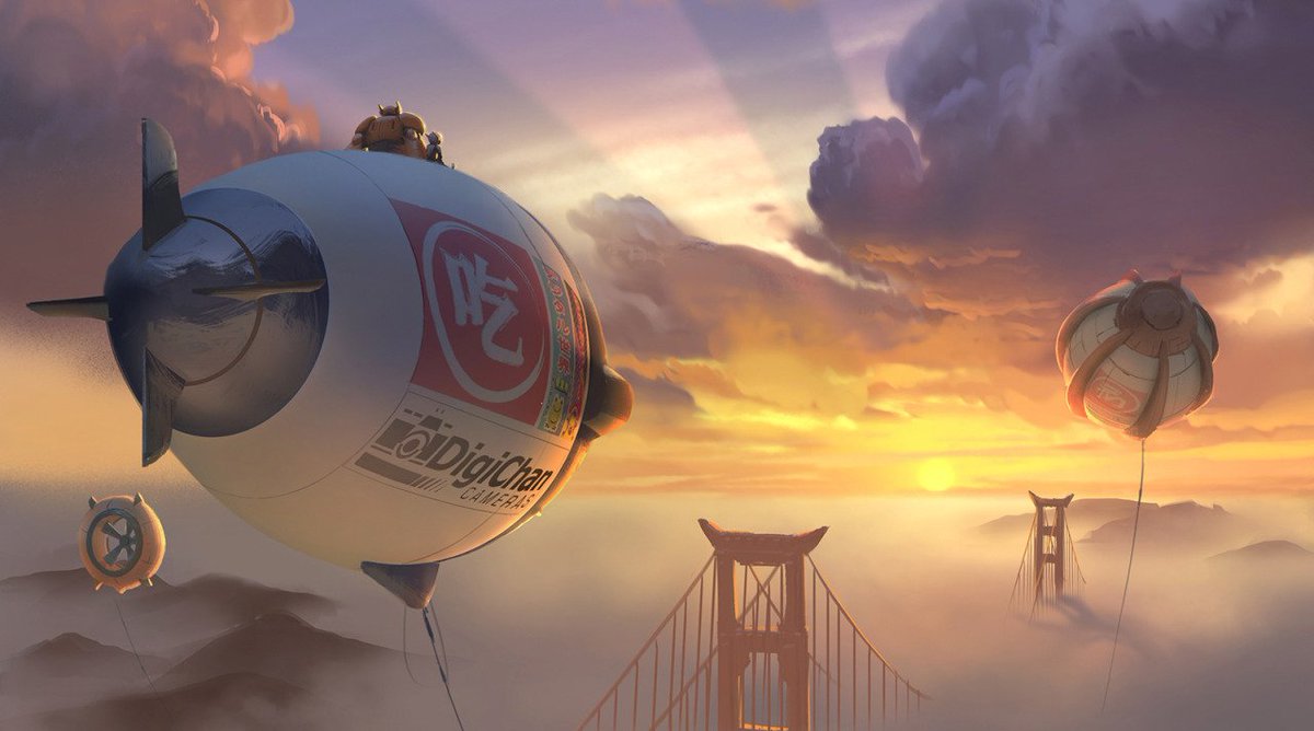 ronniedelcarmen's tweet photo. Ryan Lang concept art for Big Hero 6 (2014) #Animation #Disney https://t.co/iYfIvkEis9