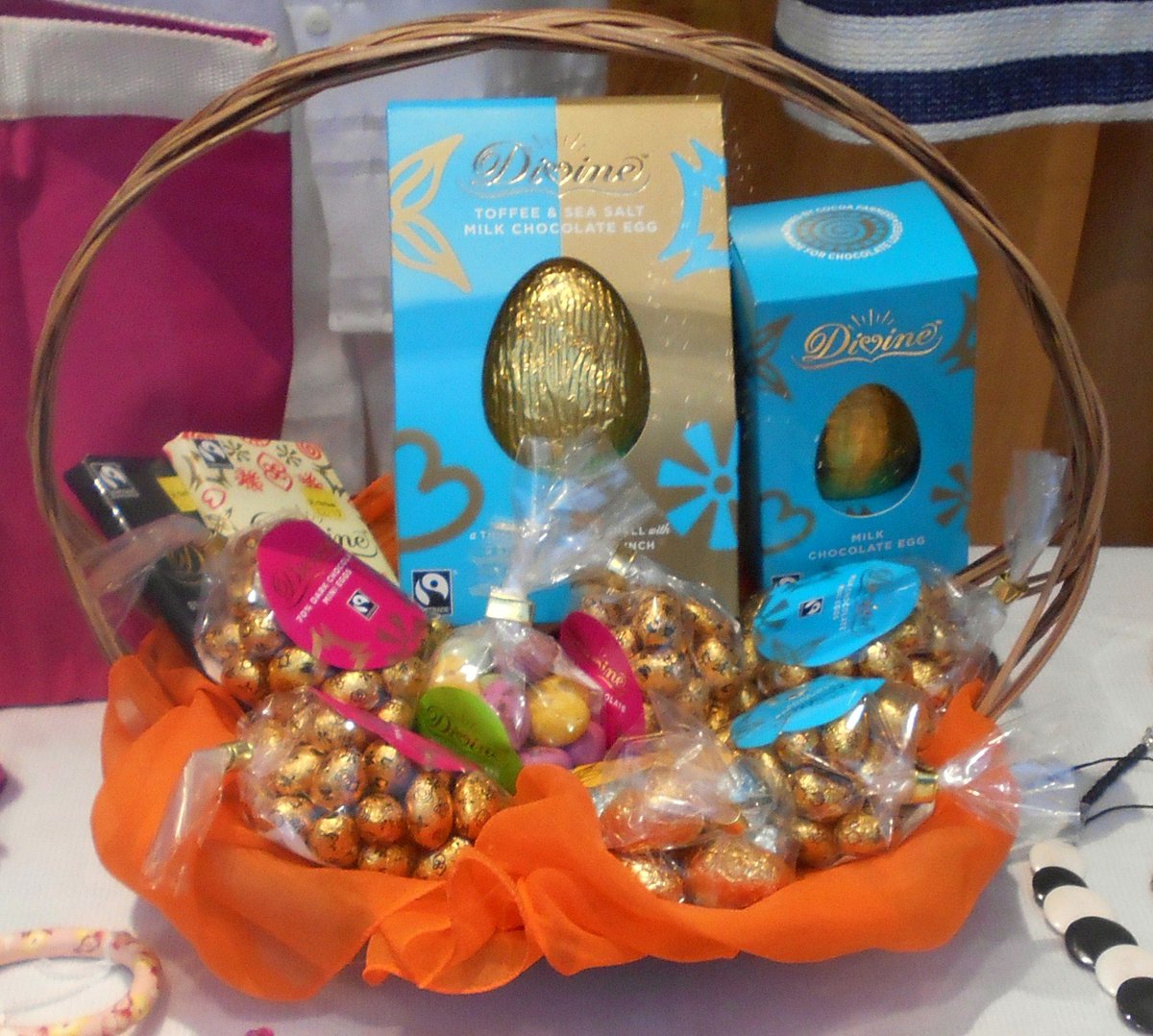 Don't miss out on our yummy Divine Chocolate Easter Eggs now for sale at <a href="/OxfamMuswellHil/">OxfamMuswellHill</a> xx