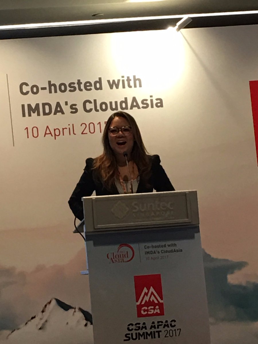 cloudsa_apac's tweet photo. “Legal Considerations in Negotiating Cloud Contracts” by Charmian Aw, Drew &amp; Napier Director of TMT, at CSA APAC Summit 2017 https://t.co/KiTne1pkjb