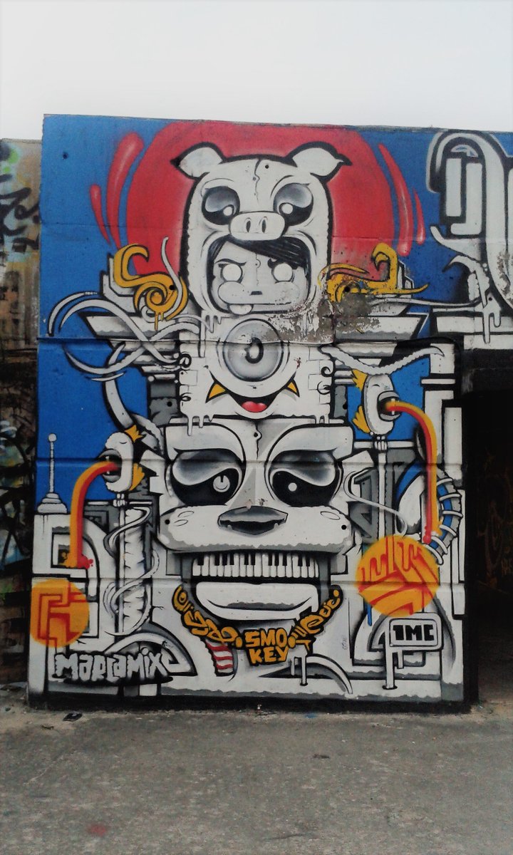 #StreetArt by Macramix and 1MC as spotted a couple of weeks ago in #Msida #Malta