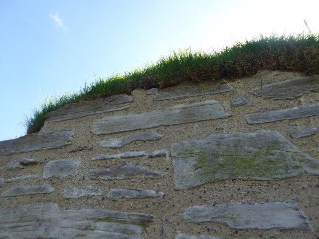 assoc_f's tweet photo. Works progressing well at Clifford Castle nr Hay on Wye. Fine examples of repointing and soft capping by @ltdtreasure @architectnja https://t.co/Qo8FrLMyXS