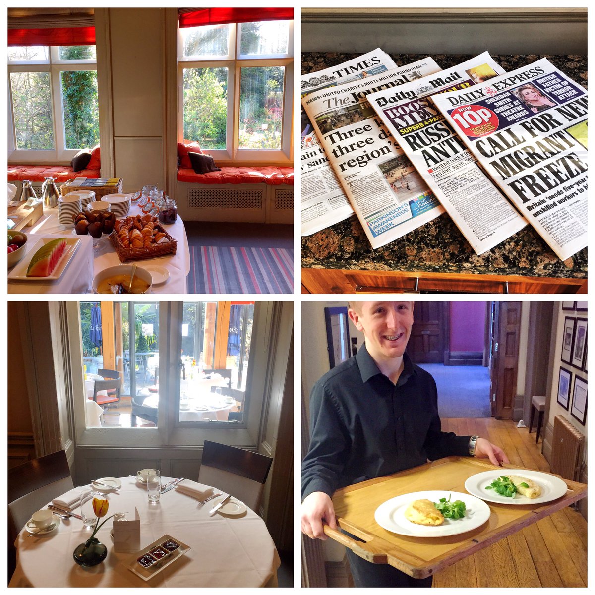 RestaurantJDH's tweet photo. Breakfast at JDH, what a great way to start the day #restaurantjdh #jesmonddenehouse https://t.co/HdC4T9DeMZ