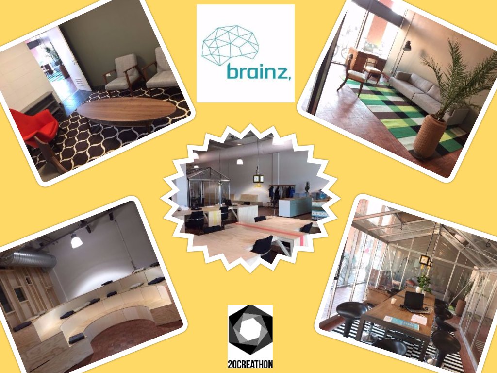Locatie #Hanzeland #Creathon is #BrainZ, #Zwolle. Een energieke en inspirerende locatie voor ondernemers, onderwijs, overheid en omwonenden.