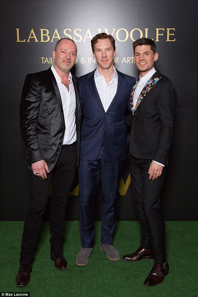 HowardGriffiths's tweet photo. π¬Kev @Popprince - @joewoolfe ensured team #LabassaWoolfe were red carpet ready at @OlivierAwards .Awesome Press Launch last week. #Fashion https://t.co/yRJFveDDOE