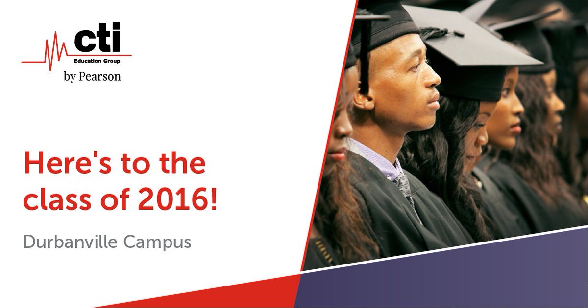 CTIEduGroup's tweet photo. Congratulations to the graduates of the Cape Town Campus and Durbanville Campus. All the best to the class of 2016!
#realworldready https://t.co/N5e1sGTHIG