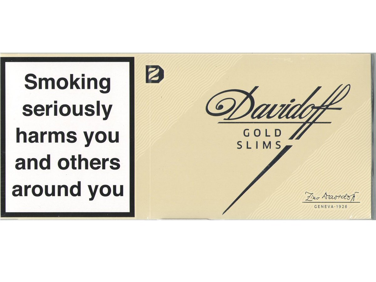Davidoff slims gold, Germany. Подробнее sigex.biz/davidoff-duty-…