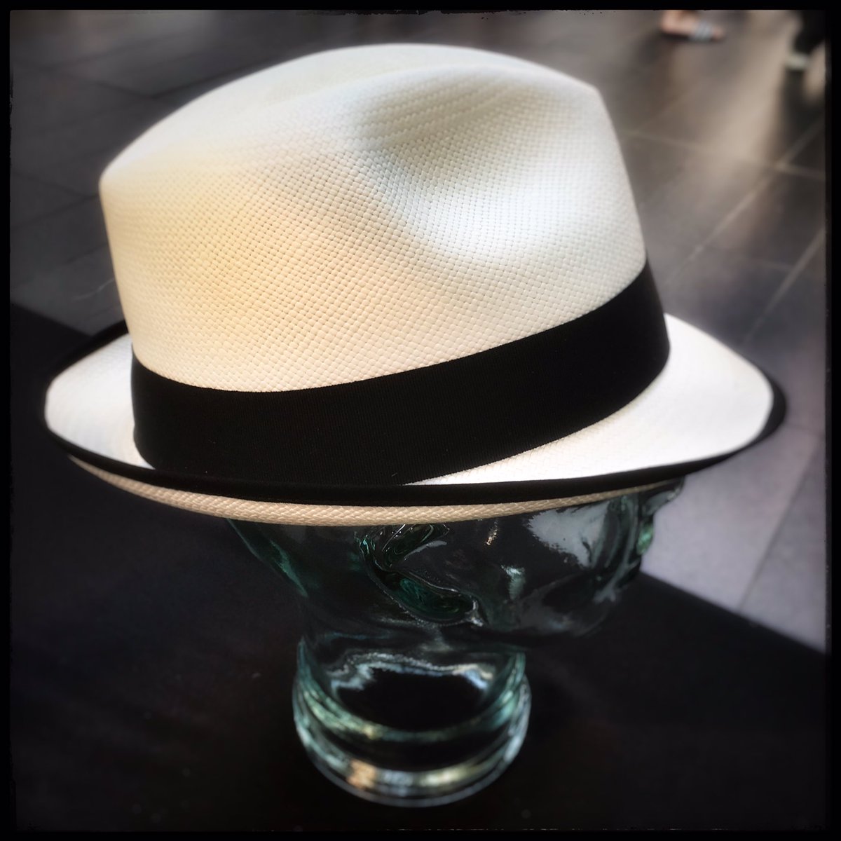 laststopcurious's tweet photo. We now have exquisite handmade Panama #Trilbys, in stock. All sizes available. Along side the classic fedora shape. https://t.co/SmjmLOhlxb