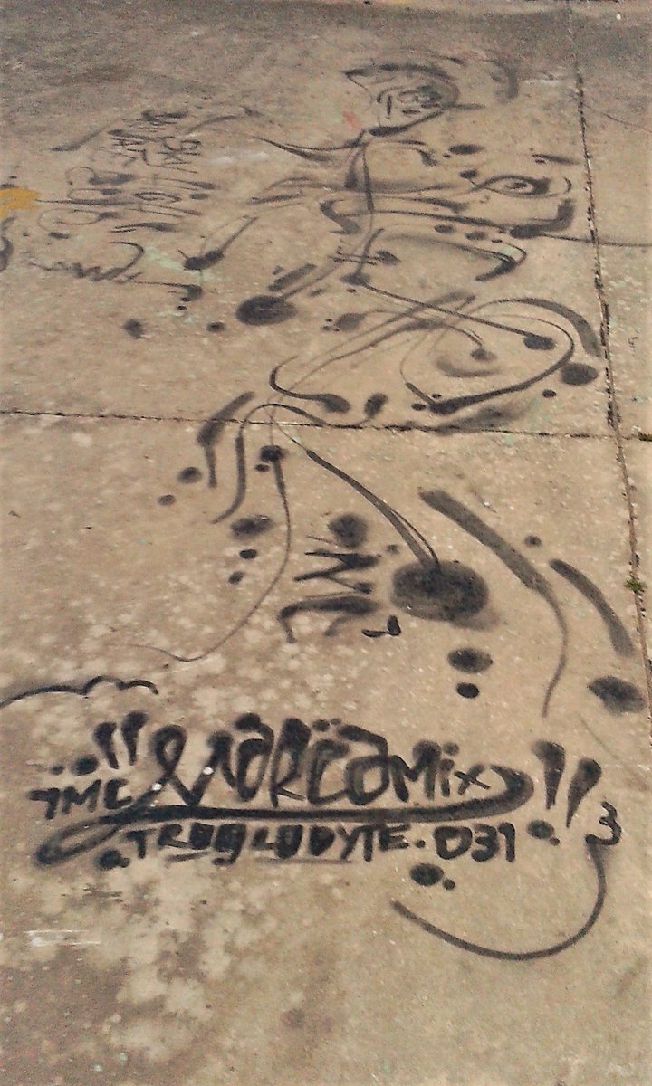 Would really have helped if I was taller to get a shot of this #StreetArt I spotted on the ground in #Msida #Malta a couple of weeks ago