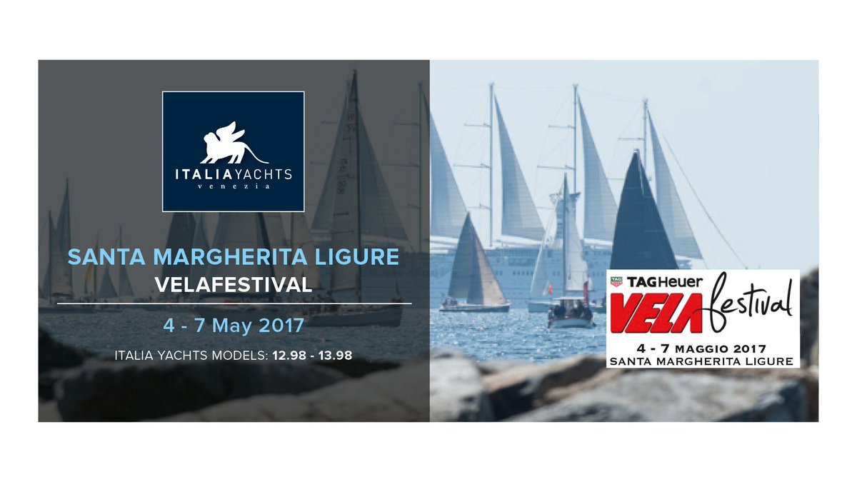 ItaliaYachts's tweet photo. Italia Yachts al @VELAFestival 4 -7 Maggio 2017 https://t.co/K4kyo23h9S
#italiayachts #sailing #luxury #venice #boats #VELAfestival https://t.co/l9ATu6A69Y