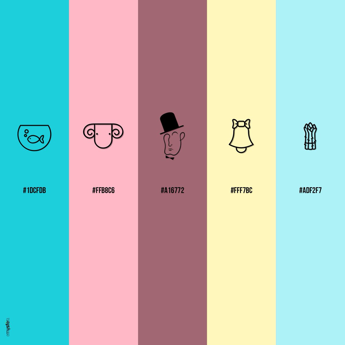 InfoEmysfera's tweet photo. La nostra paletta colori per Aprile!!! #StayColored
#April #Colors #graphicagency #avellino #irpinia #frigento https://t.co/5odDAO5q9F https://t.co/VGd8hRSr1n