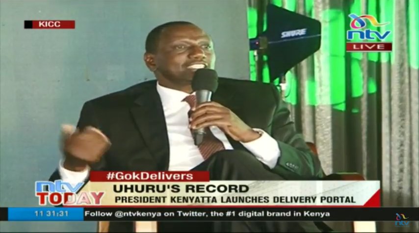 Nation Africa (@nationafrica) on Twitter photo <a href="/WilliamsRuto/">William Samoei Ruto, PhD</a> : Critics started by saying Jubilee was doing nothing, they then improved to Jubilee is doing old projects. #GoKDelivers <a href="/WilliamsRuto/">William Samoei Ruto, PhD</a> : Critics started by saying Jubilee was doing nothing, they then improved to Jubilee is doing old projects. #GoKDelivers
