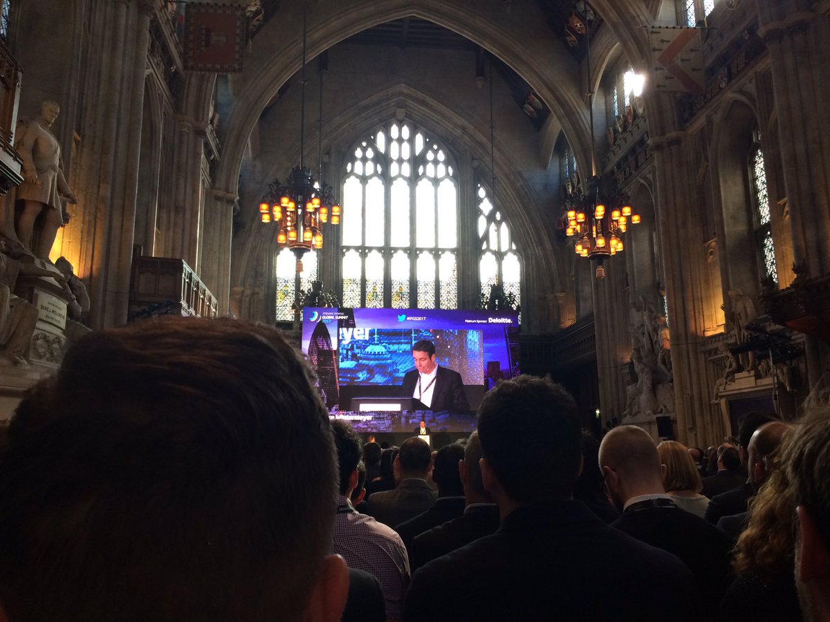 jonnyemmanuel1's tweet photo. Excited to hear Lawrence Wintermeyer's opening remarks at Innovate Finance, where we are a sponsor! #IFGS2017 https://t.co/FWNTw2lCTA