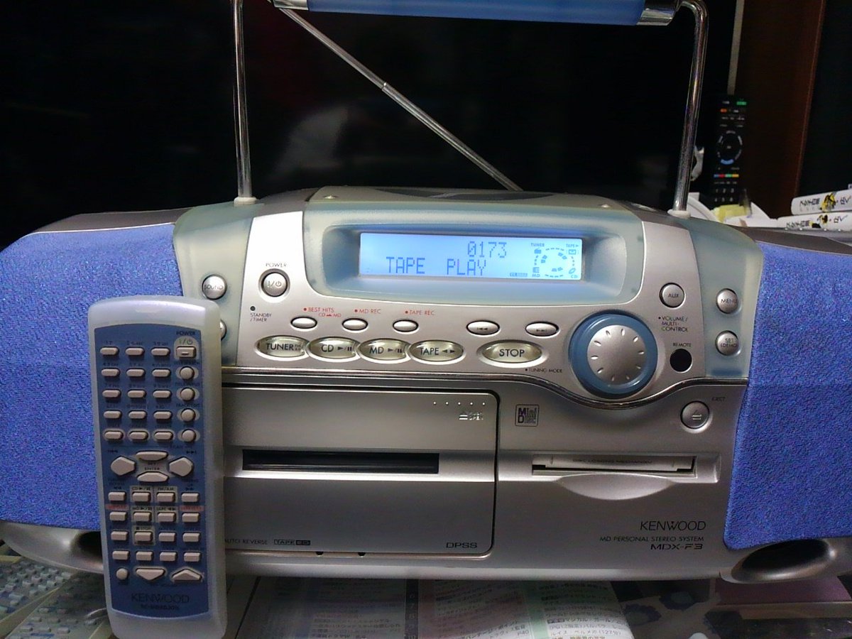 大きな割引 KENWOOD MDX-F3 KENWOOD MDX-F3 稼働品