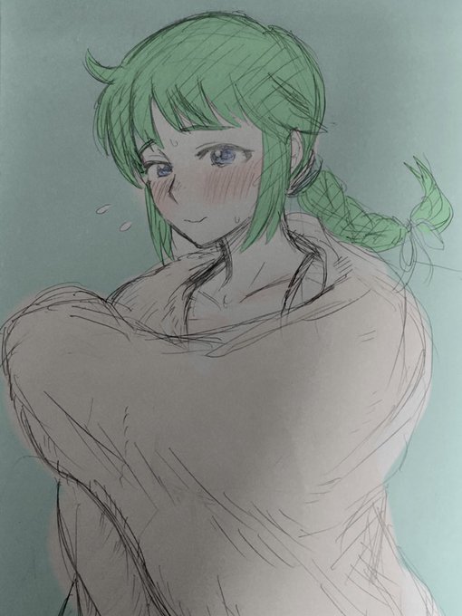 水着お披露目前のあおいちゃん 