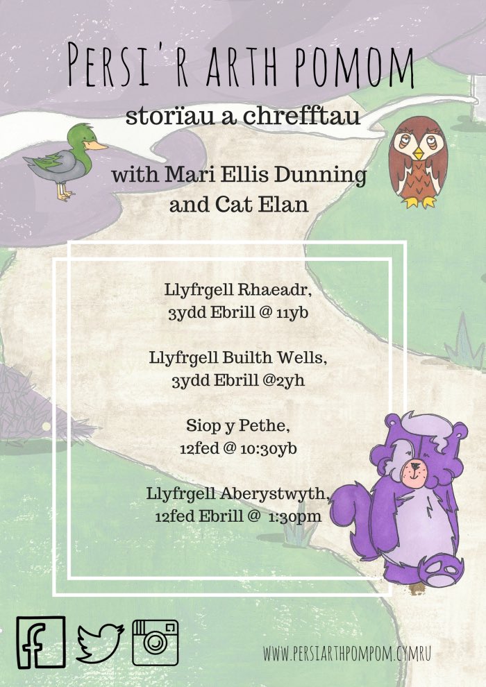 PercyPompom's tweet photo. Dewch i llyfrgell dre Aber ar D.Mercher am storiau a lliwio! https://t.co/JLKT5rOLn2… #Aberystwyth #StoriCymraeg #GwyliauPasg #Ceredigion https://t.co/YAYMwLLBQL