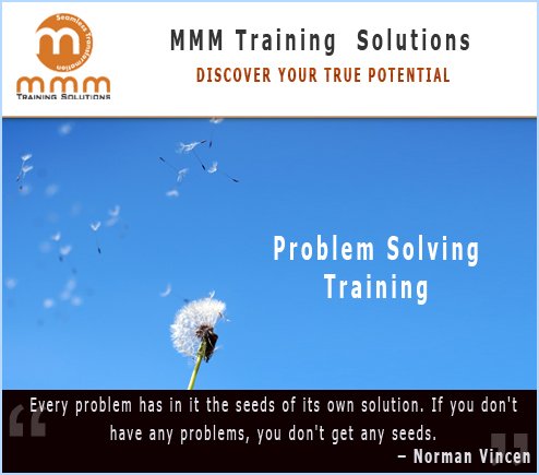 MMMTRAININGSOL's tweet image. #ProblemSolvingTraining
