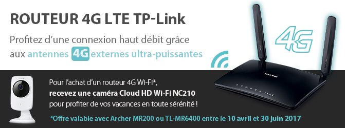 Offre #promo sur routeurs #4G LTE #Wifi TP-Link ! Parfait pour ceux qui ont une connexion #ADSL de mauvaise qualité tp-link.fr/routeur4gpromo/