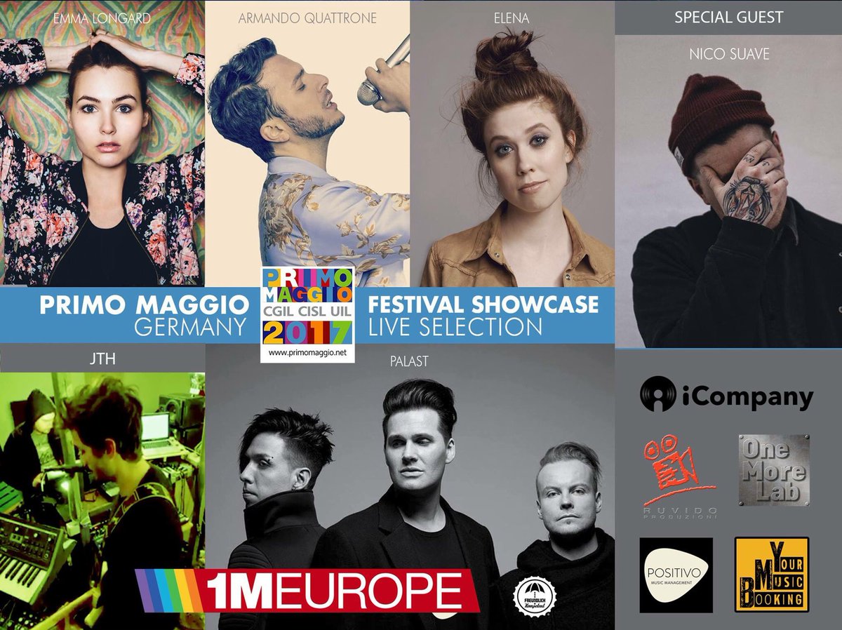 Germany's finalists! 
See you in APRIL 12 <a href="/FuKHamburg/">Freundlich+Kompetent</a> #1M2017 <a href="/primomaggioroma/">Primo Maggio Roma</a>