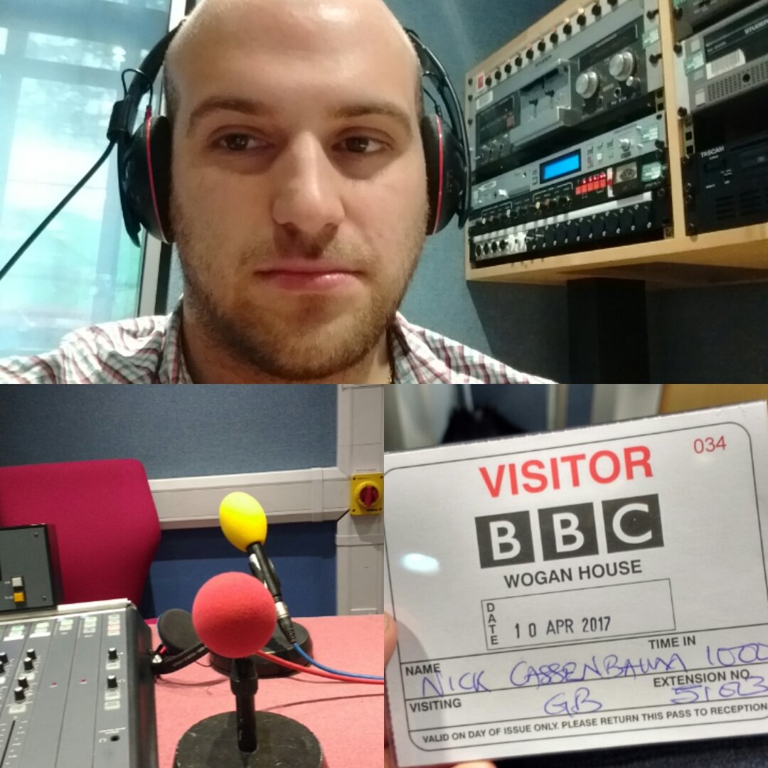 <a href="/bubbleschmeisis/">Bubble Schmeisis</a> <a href="/The_Lowry/">Lowry</a> <a href="/BBCManchester/">BBC Manchester</a> I did it. Thought he was gonna be there. He wasn't. I even took him a tea towel.