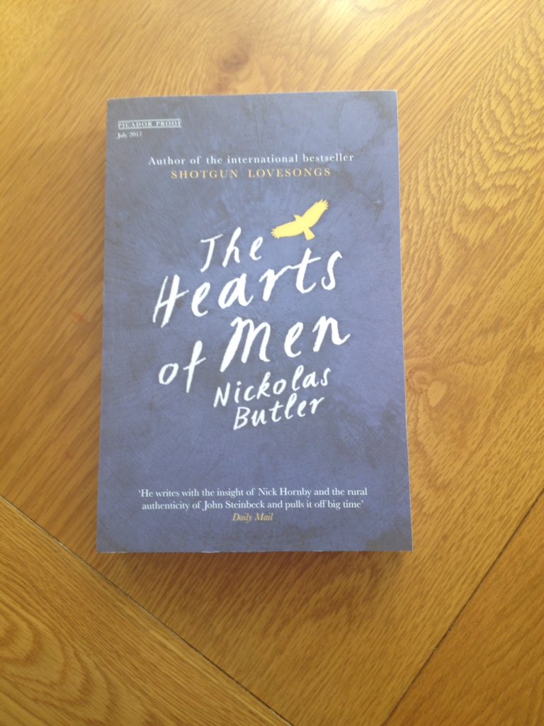 JoannaLouisePar's tweet photo. Yay #TheHeartsOfMen by Nickolas Butler. Thank you so much @LucieTwiggs @picadorbooks! https://t.co/JE4m2Ee7pS