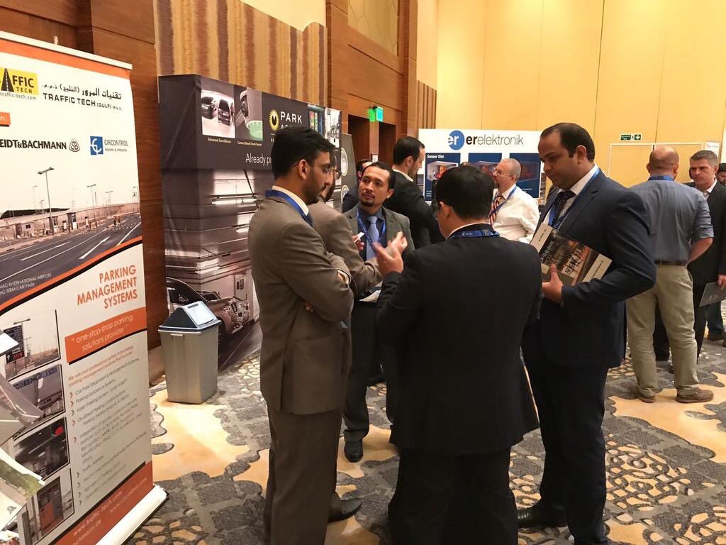 ILQLive's tweet photo. Attendees networking at Smart Parking Qatar #conference #ACMSPQ https://t.co/5WOyAWzyrJ @ICDohaTheCity https://t.co/x5cphD6agz
