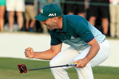 garysnook's tweet image. @TheSergioGarcia No longer the  "best player without a Major" tag! So pleased for you!! #themasters #SergioGarcia