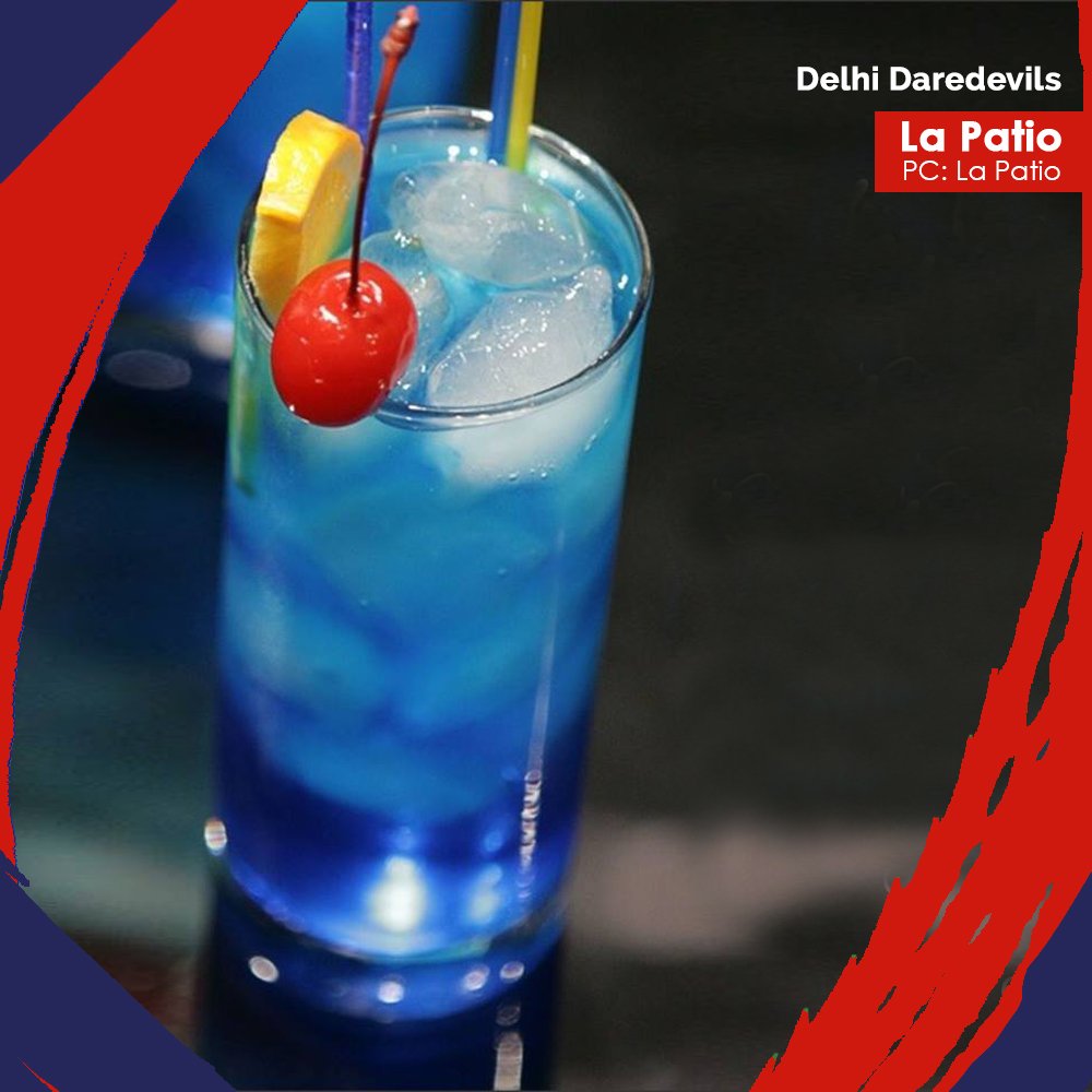 The Bull Frog at <a href="/LaPatioMumbai/">La Patio</a>  - just as visually delightful a blue-coloured concoction as the <a href="/DelhiDaredevils/">Delhi Daredevils</a>' jersey-give this one a go