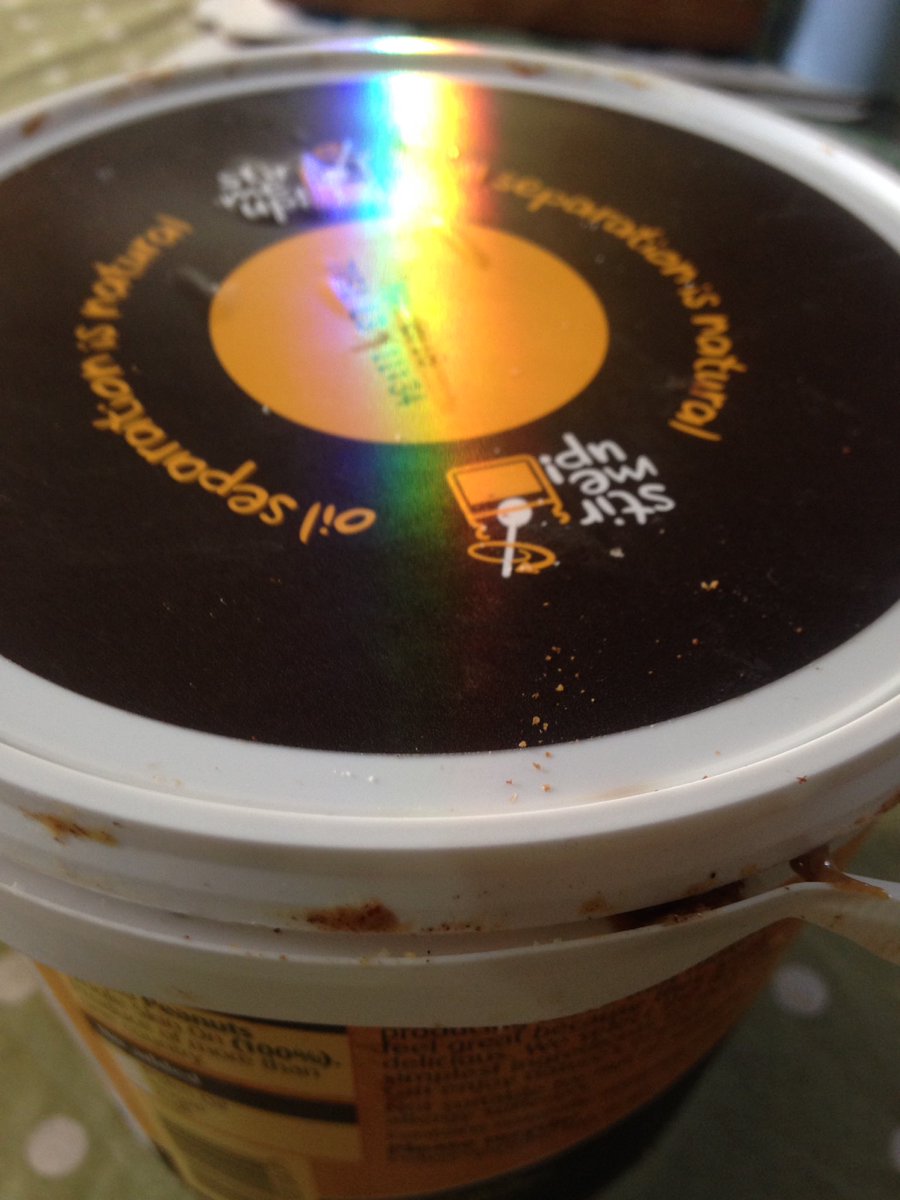 NorfolkboyAndy's tweet photo. #peanutbutter of the gods #rainbow but no #unicorn ( #meridian) https://t.co/W1fMUy70ID