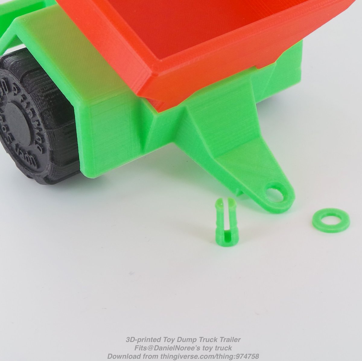 CreativeToolsSE's tweet photo. Kan #3Dskrivare användas hemma för att göra #leksaker? Vi tror det Spana in detta lastbilssläp på @thingiverse https://t.co/y6OdrNsQla #CT3D https://t.co/UCx64lqpz6