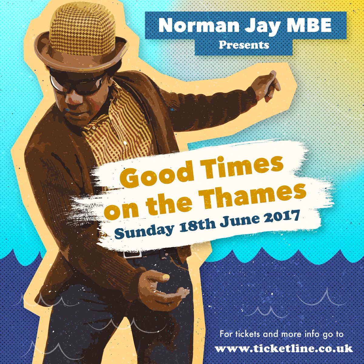 NormanJayMBE's tweet image. Jump aboard HMS Good Times for a musical trip down the Thames like no other! 18th June 2017 🛳 
Tickets: bit.ly/1sIIumk 🎉