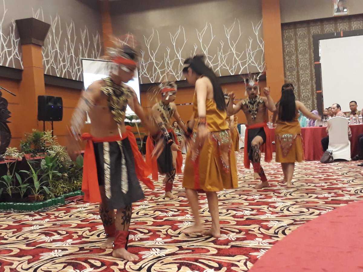 Tarian pembuka #RatekdaBpsKalteng2017