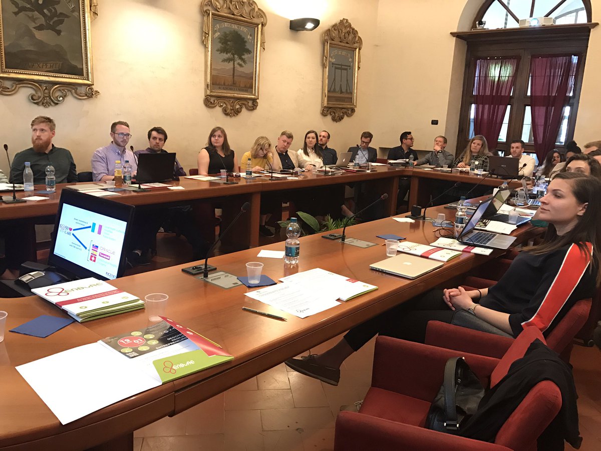 EndureProject's tweet image. ENDuRE #networking activity never stops. Today @Unipisa we&apos;re meeting students and #startuppers from Denmark