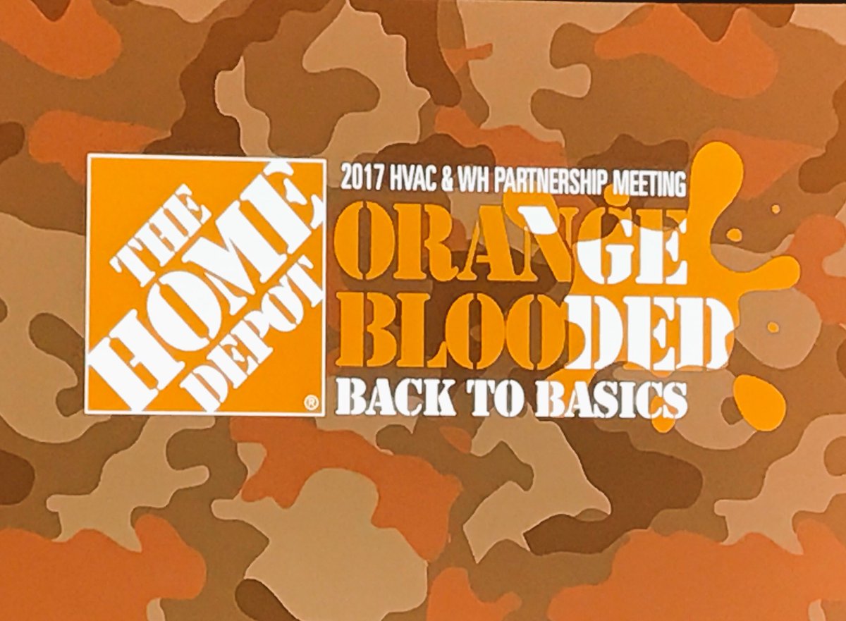 haller_thd's tweet image. It's all about to kick off at the 2017 HVAC and WH partnership meeting. Excited for the day #learningnewstuff #alwaysfun