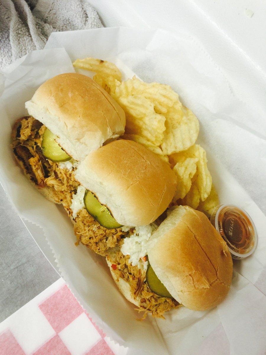 We are serving the NC BBQ at Franklin Square today. #DMVFTA. Also check us out on UberEATS