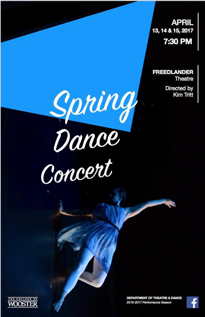 COWTheatre's tweet photo. The box office opens today for our Spring Dance Concert featuring Alumni Liliona Quarmyne ('01). Reserve your tickets today! See you there! https://t.co/jqSu4PAqwx