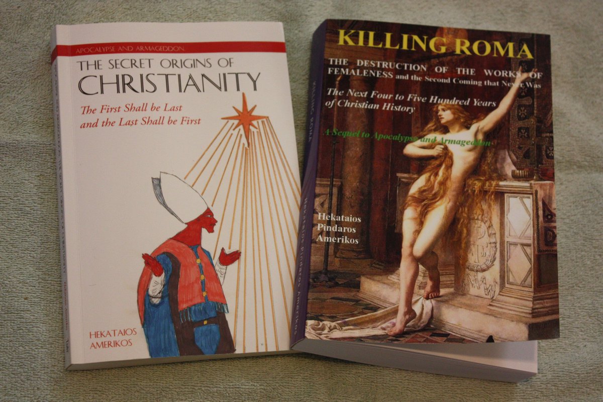 HAmerikos's tweet photo. These books would be #FORBIDDEN if not for freedom of religion! Get them while we still have that freedom! #KillingApocalypse #KillingBooks https://t.co/nbGNYt5AFP