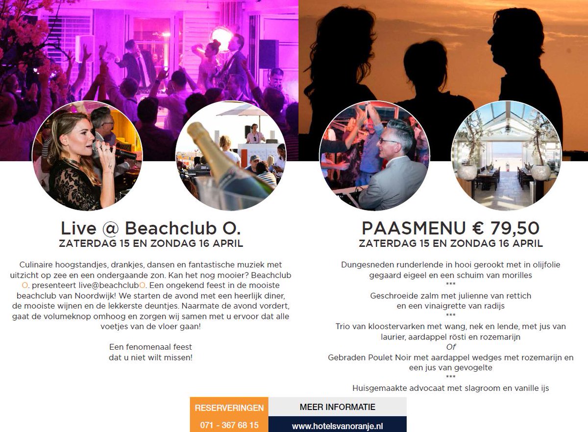 PASEN? Live@Beachclub O.! Beleef de meest unieke Pasen met een fenomenaal uitzicht op zee, ons heerlijke Paasmenu en de lekkerste beats.