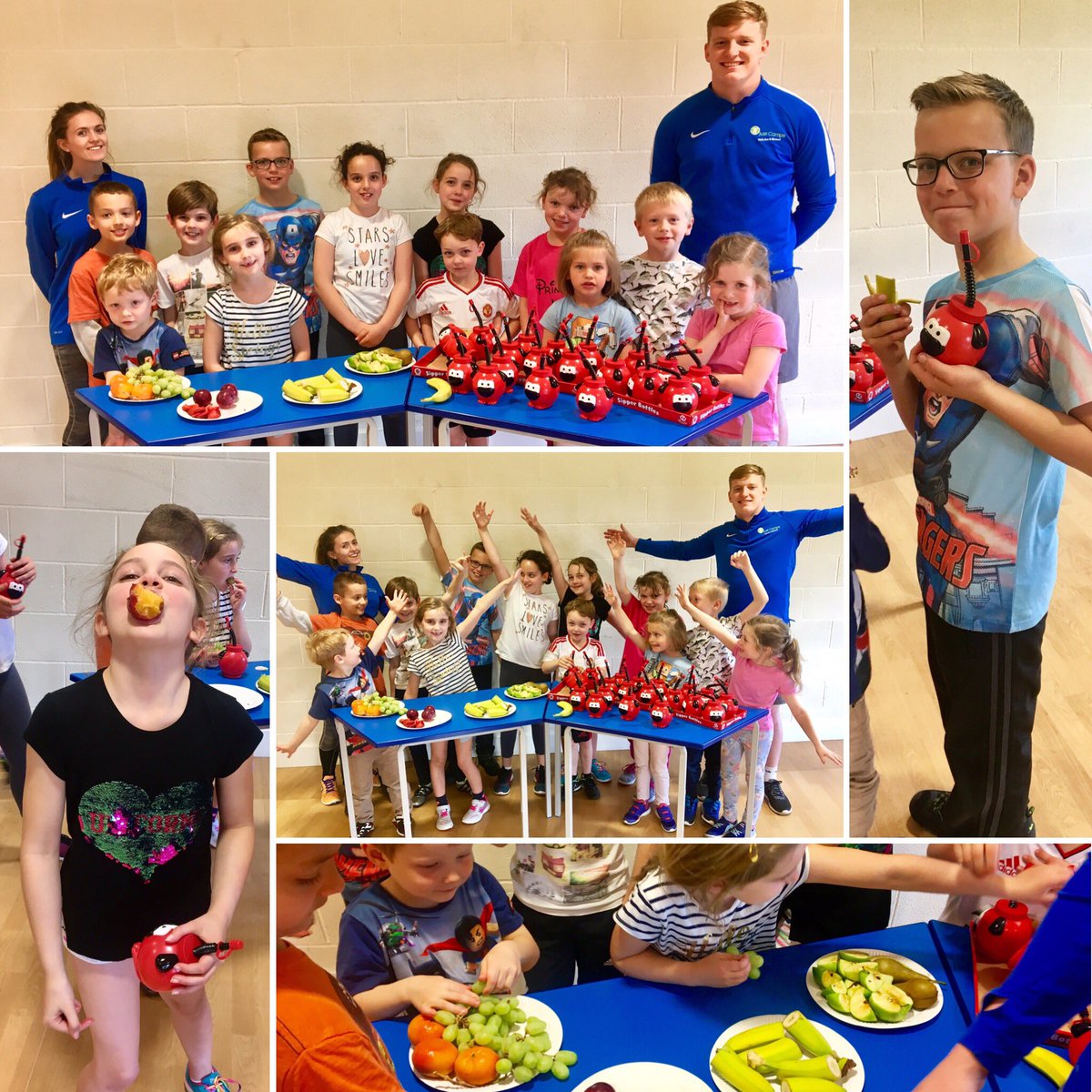 JustCamps's tweet photo. Fresh fruit all round at Winchcombe camp too!#fiveaday #HealthyLiving Cheers @sainsburys 
@JustCamps making the world a healthier place🍏🍐🍌🍓🍊 https://t.co/kvWVuFPLPG