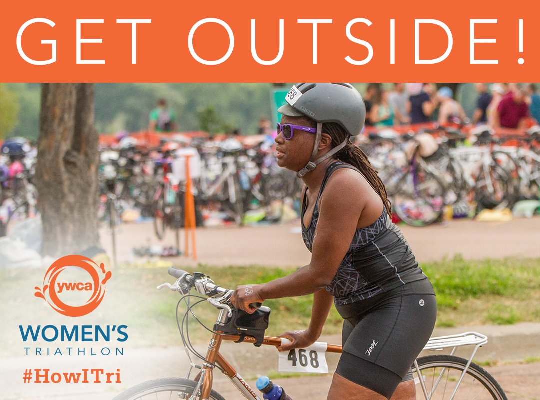 YWCAMinneapolis's tweet photo. Time for outdoor training! Show us your biking pictures and use the hashtag #HowITri for a chance to win a prize pack. #YWCAWomensTri https://t.co/0wQgfOGd2P