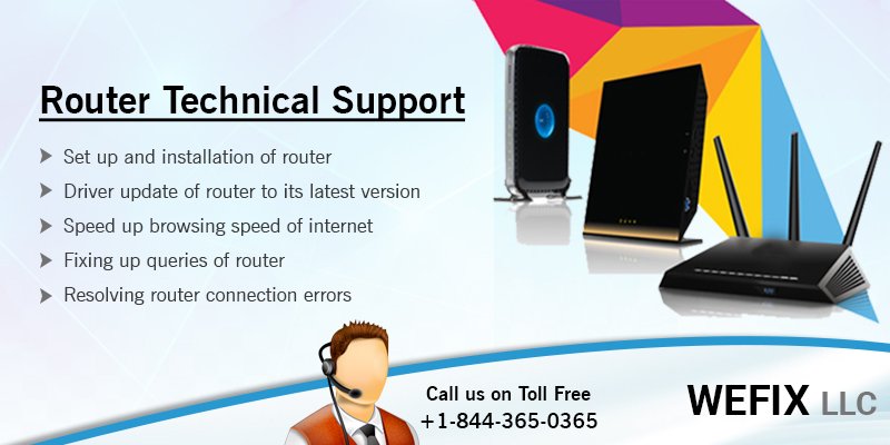 Wefix365LLC's tweet photo. Dial our Toll-Free number 1-844-365-0365 and get immediate Router Technical support from Certified Technicians. https://t.co/3zr57FxXKJ