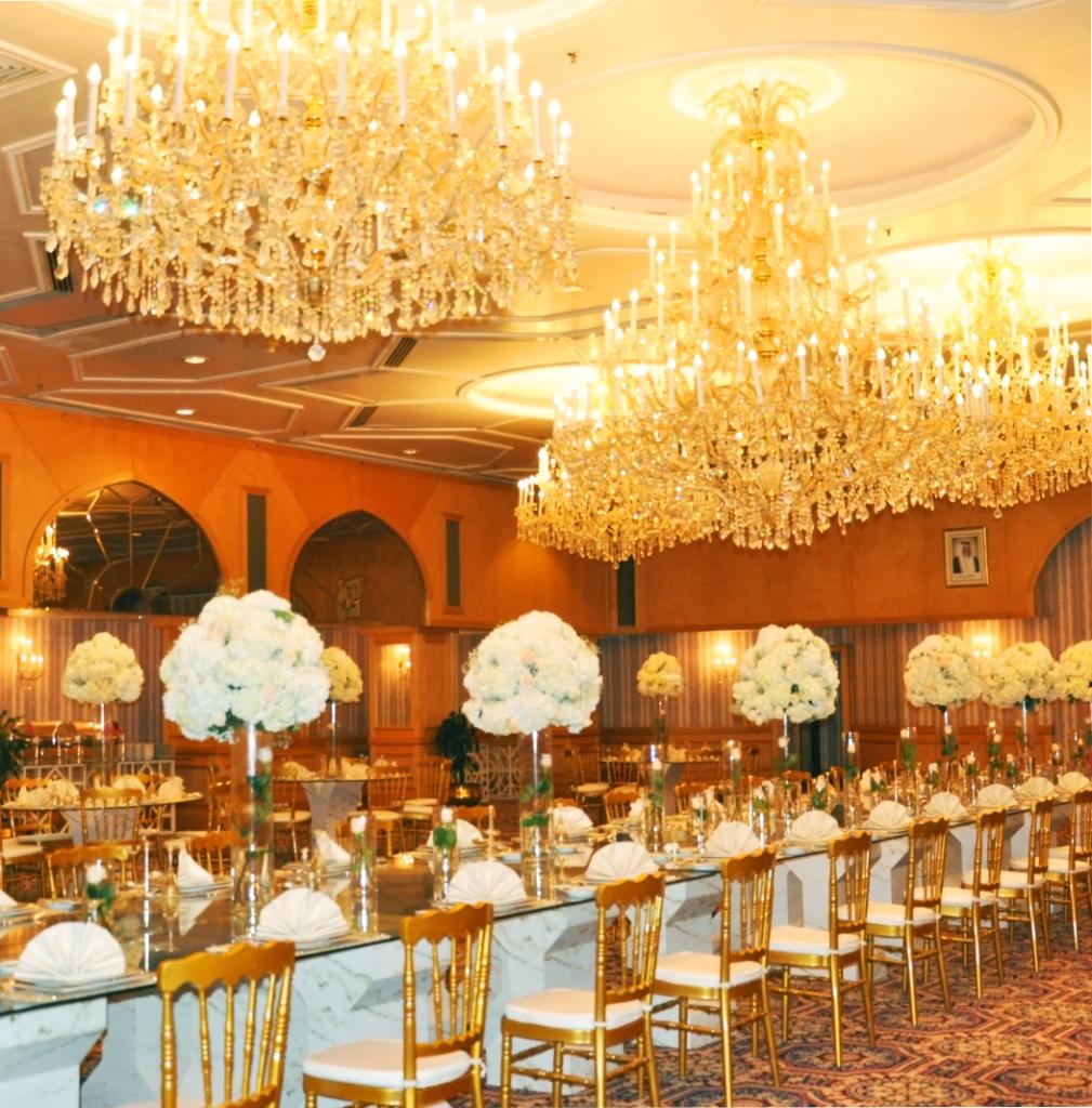 SheratonKuwait's tweet photo. Our distinctive set-ups illuminated by the stunning lights in our ballrooms will leave you with enchanting memories.#sheratonKuwait https://t.co/ZYkqlBX8lq