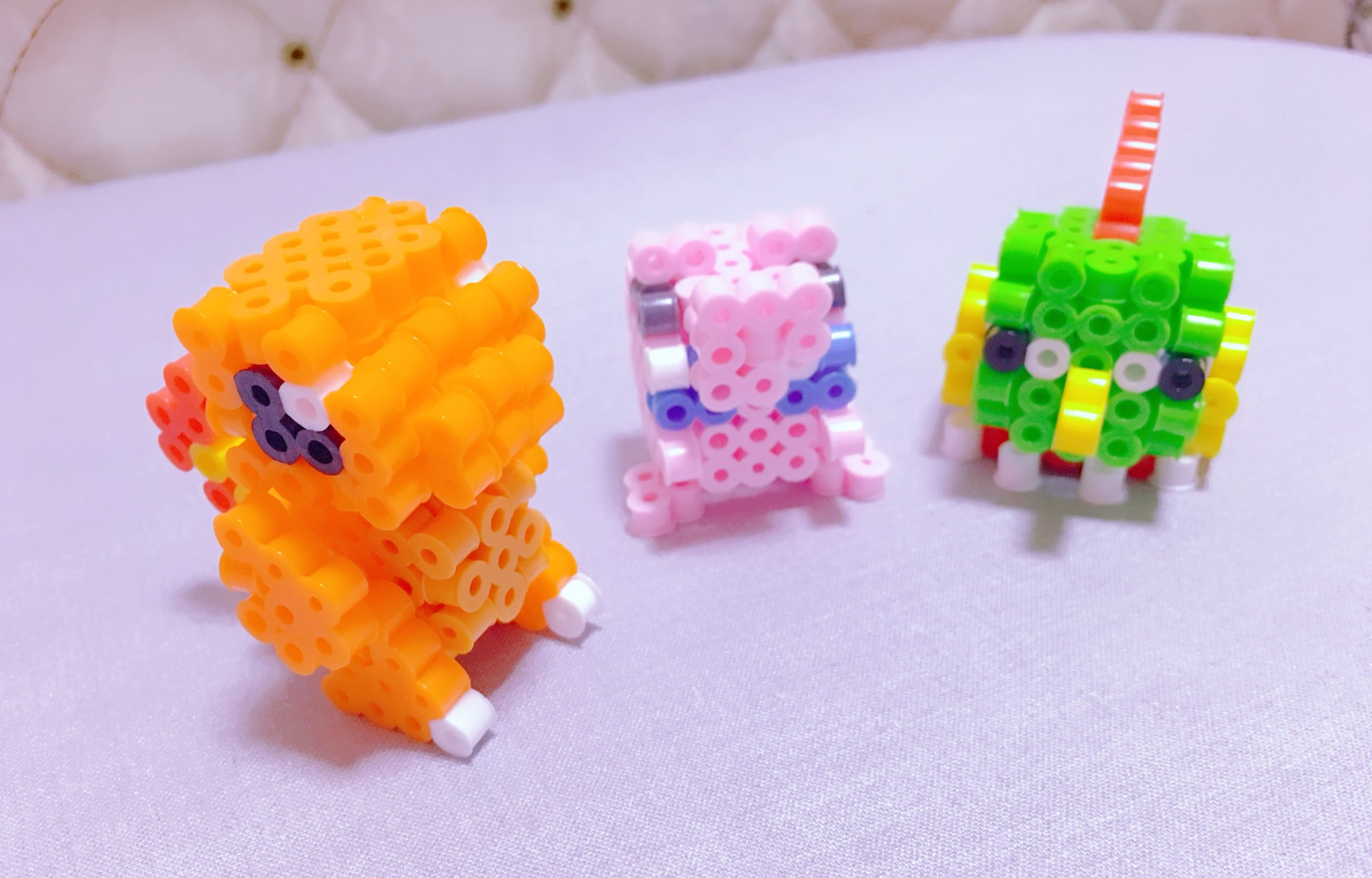 7qn 立体たのしい お手軽頑固な立体アイロンビーズさんの図案お借りしました ポケモン ヒトカゲ プリン ネイティ 7qn 立体たのしい お手軽頑固な立体アイロンビーズさんの図案お借りしました ポケモン ヒトカゲ プリン ネイティ