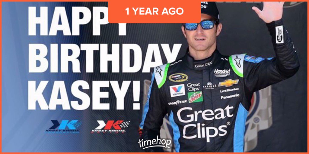 Happy Birthday Kasey Kahne I hope u have a awesome day 