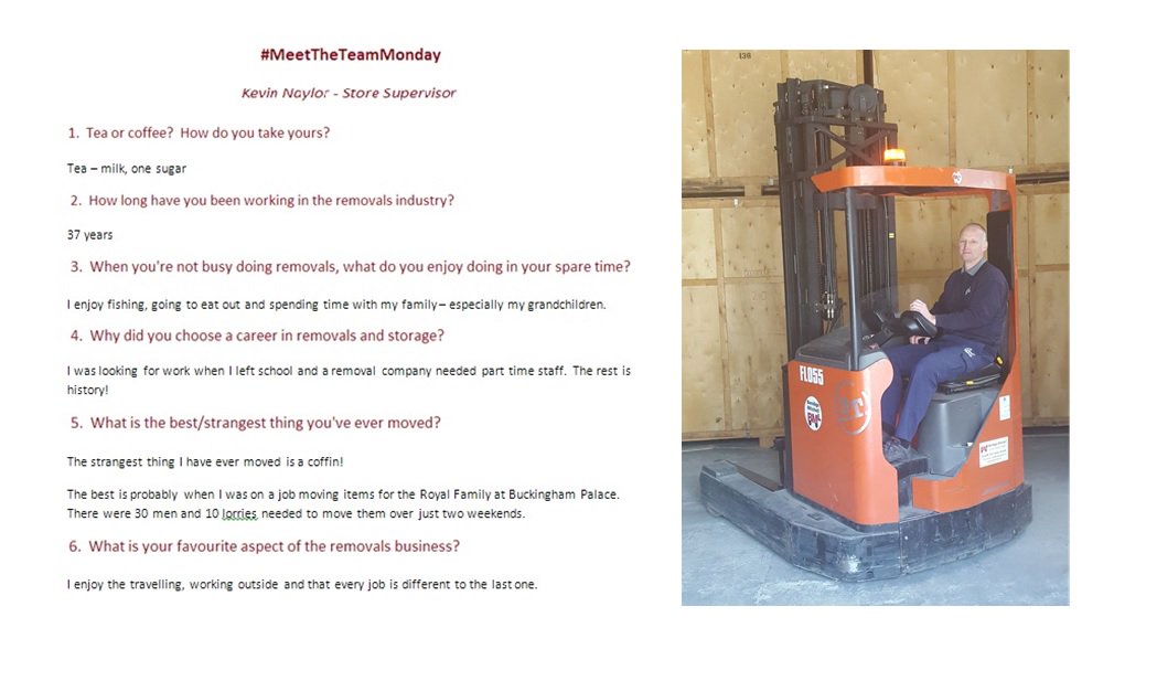 GoodMove_Moving's tweet image. #GoodMove understand how personal #movinghome is. So we are going to introduce a team member weekly with #MeetTheTeamMonday! This week:Kevin