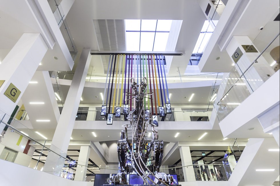 Great to see our feature stairs in use at National Army Museum. A very impressive interior delivered by Gilbert Ash.