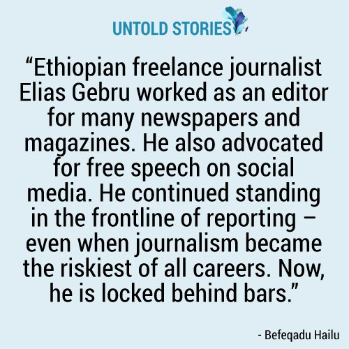 ofthesilenced's tweet photo. Elias Gebru is jailed in Ethiopia for journalism: https://t.co/gafa3ehD2E #eliasgebru #freeeliasgebru #ethiopia via @befeqe https://t.co/Vh6GjXfrCN