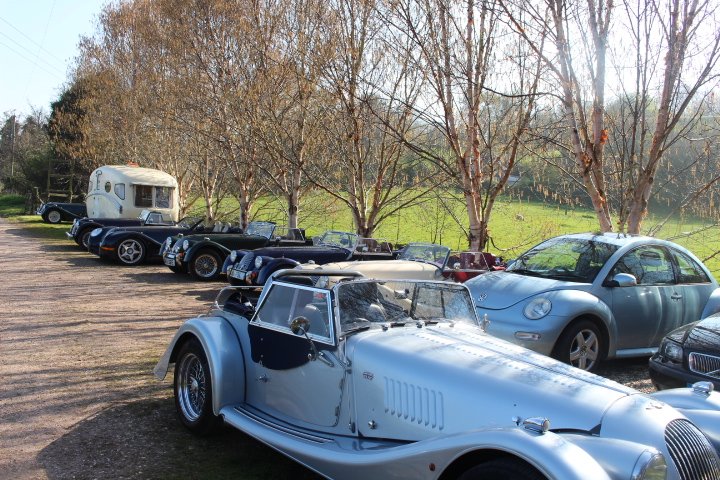 BakeliteMuseum's tweet photo. #Morgans at the @BakeliteMuseum!  Cor! https://t.co/rLScWd4ukK